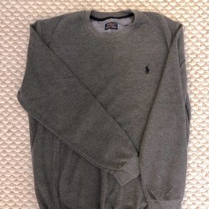 Ralph Lauren Polo Men XXL Heathered Gray pullover.